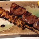 いさおや - かわ・ハツ(タレ)