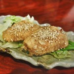 手打蕎麦 とし庵 - 手羽からあげ