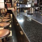 お好み焼・鉄板焼の店 春来 - カウンター