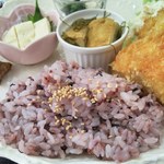 トーフカフェおおはたや - 古代米