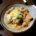 四文屋 - もつ煮込み：378円