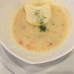 ホテル＆スパ　アンダリゾート伊豆高原 - クラムチャウダー