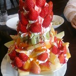 プれンティ - 特大フルーツパフェ