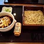 玄蕎麦 もち月 - 鴨せいろ