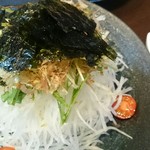 備長炭焼肉てんてん 亀貝店 - 大根サラダ（タレ別がいいよね）