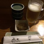 走友 - 生ビールとお通し