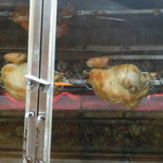 火鶏 - 鶏を焼くロースター