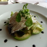 レストラン シェ・オカ - 前菜・エイのサラダ