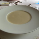 レストラン シェ・オカ - カリフラワーのスープ