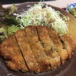 田空食堂 - とんかつ定食650円