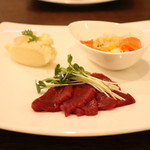 プチホテル・フットルース - 前菜～馬刺し