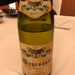 レストラン ラ フィネス - 2007 Domaine Coche Dury Meursault