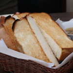 プチホテル・フットルース - 朝食のトースト