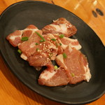 七輪焼肉 安安 - ポークジンジャー（２９０円→１９０円＋税）２０１７年２月