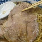 玉川大盛軒 - スライスチャーシュー。