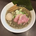 麺屋りゅう - 背脂煮干しそば + 味玉