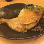 Kushi亭本舗 - 骨付きモモ肉唐揚げ460円+税