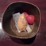 りょうりや 御旅屋 - 鯖　胡麻ダレ