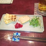 りょうりや 御旅屋 - 鮟肝最中