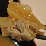 Matsunoya - 豚汁の豚肉