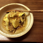 ごっそ - ナスの天ぷら揚げ出し仕立て
