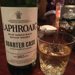 バー オービット - ラフロイグクオーターカスクです！