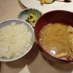 Chaya Akiko - 亜希子夕食膳・ご飯、味噌汁