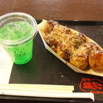 築地銀だこ - たこ焼＆メロンソーダ