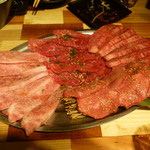 GU3F - 焼肉しお（タン、芯々、ササミ、タテバラ）