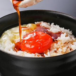 Koshihikari rice from Uonuma and super rich eggs♪ This combination is irresistible!