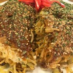 Hiroshima Fuu Okonomiyaki Mukago - お好み焼き（そばW）