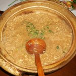 Takehashi - 鴨鍋の出汁の効いた雑炊・・・何コレ美味すぎｗ極上ｗ