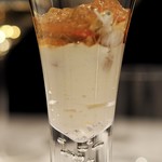 モトイ - アミューズ「海のパフェ」