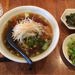 セイヤン - 麺ランチ￥７１０のねぎチャーシュー麺