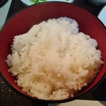 気賀亭 - おひつの白米