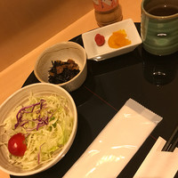 神田明神下 みやび 本店 - ランチのサイドセット