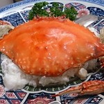 青龍 - ⑥カニの卵白炒め物