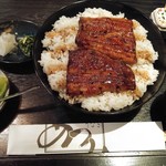 うなぎ料理 あつみ - 上丼(二段丼)＋肝吸変更