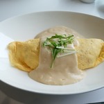 ブルーエイト - クリームオムライス