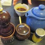 とんかつあさくら - 薬味など