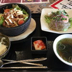 レストラン京泉 - Ａランチ タコライス800円