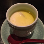 ナミダ - 一品目、豆腐の南禅寺蒸し。