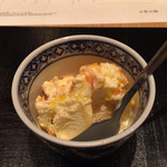 ナミダ - 追加。柿と柚子のアイス、600円。