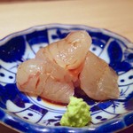 鮨 なかむら - 平目昆布〆