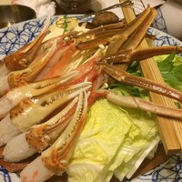 かに道楽 川崎店 - 鍋の材料
