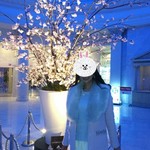 トップ オブ ヨコハマ バーラウンジ - プリンスホテルのエレベーター前に桜がありました( ☆∀☆) もうすぐ春～♪