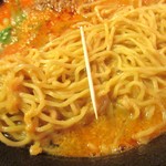 中国料理 向来  - 麺の細さ