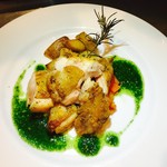 OUI - 鳥取県産大山地鶏もも肉のソテー