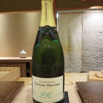 寿司つばさ - シャンパーニュ ペルトワ・モリゼ  ブラン・ド・ブラン ブリット(フルボトル) 10000円