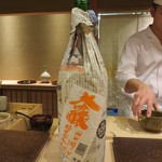 寿司つばさ - 新聞の酒